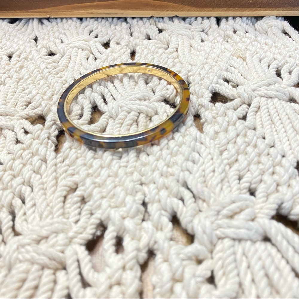J. Crew | Gold tortious bangle #107 - Picture 4 of 6